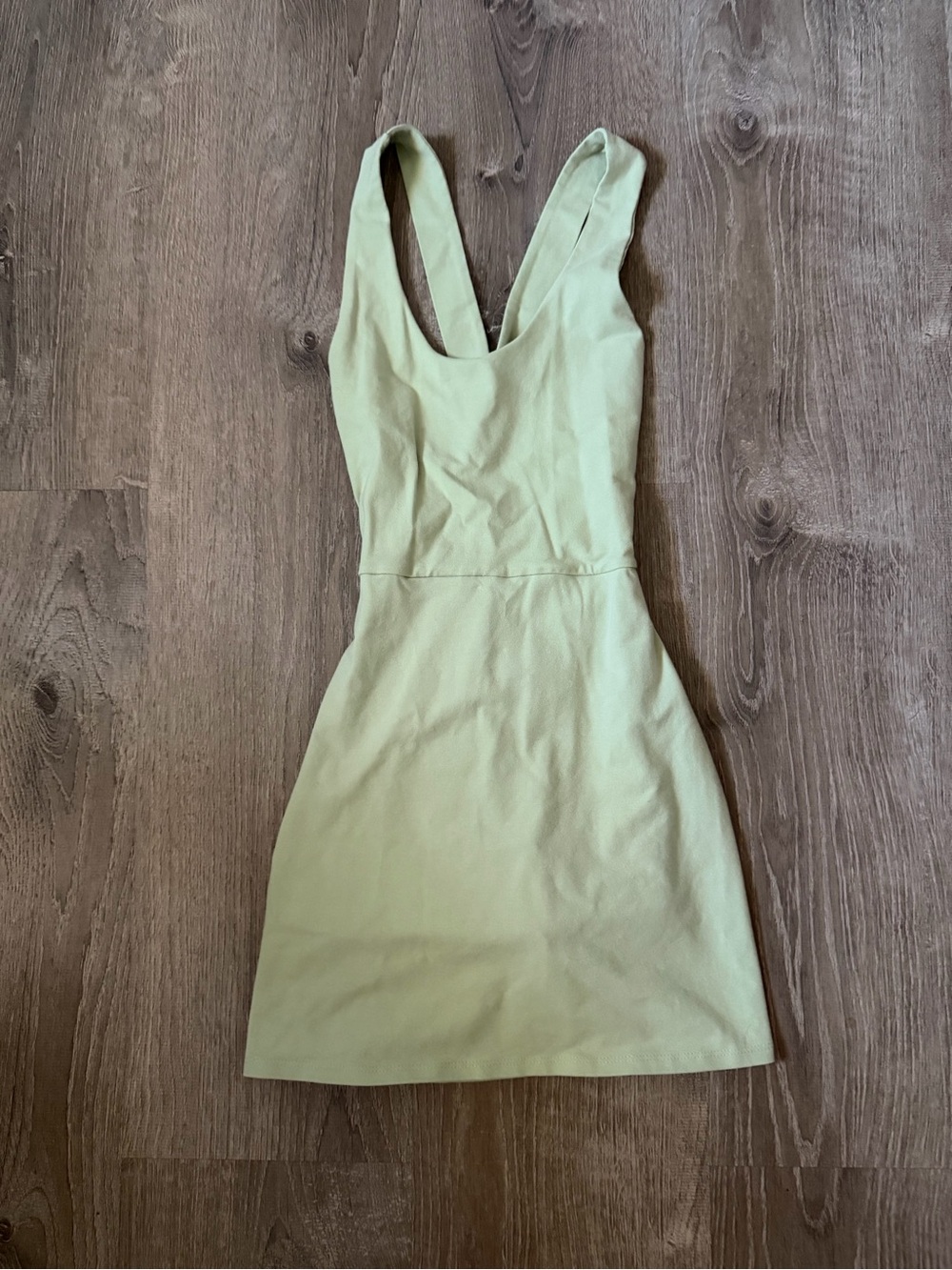 Fashion Nova Light Sage Green Sleeveless Mini Dress